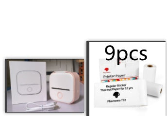 Portable Mini Thermal Label Printer - Bluetooth Photo & Price Tag