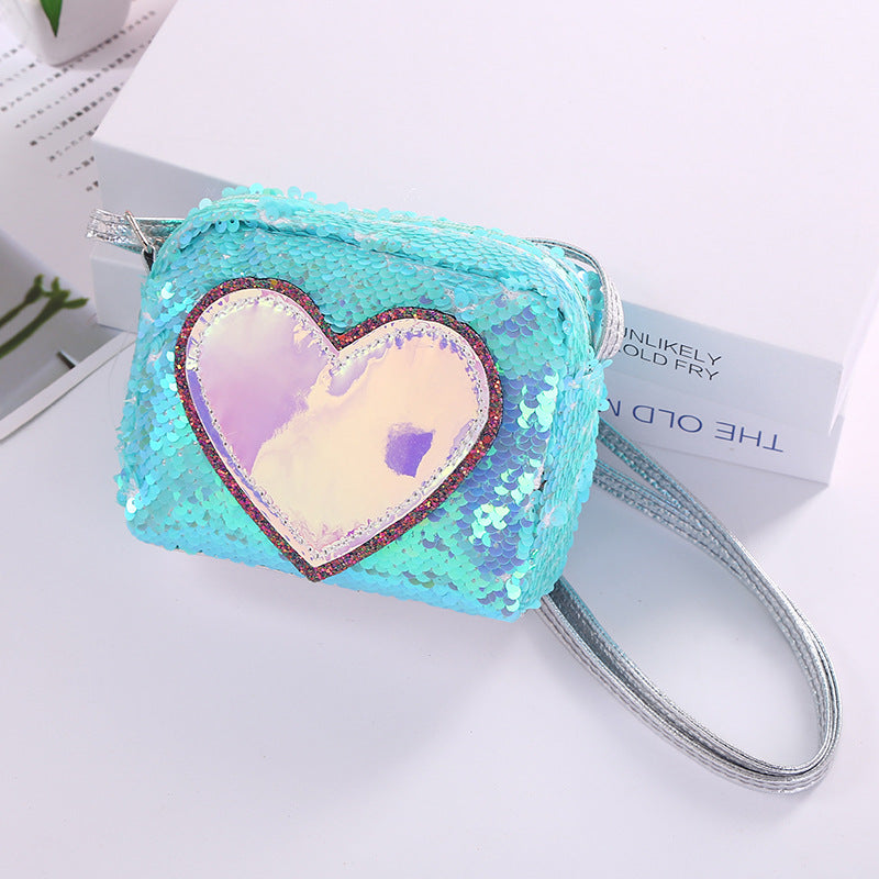Unicorn Sequin Cross Body Bag - Eco-Friendly for Girls