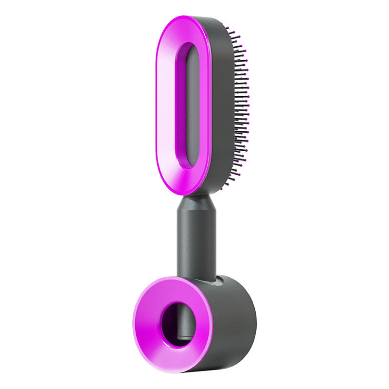 Self-Cleaning Hair Brush - One-Click Massage Scalp Comb