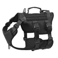 Tactical Dog Harness - No-Pull Reflective Vest for Large Dogs