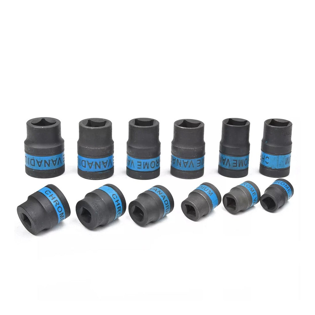 Heavy-Duty Ratchet Wrench Socket Set - 8-32mm with Case