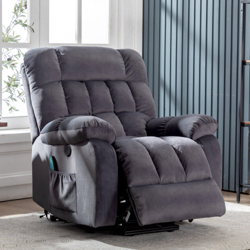 Electric Power Lift Recliner with Massage & Heat