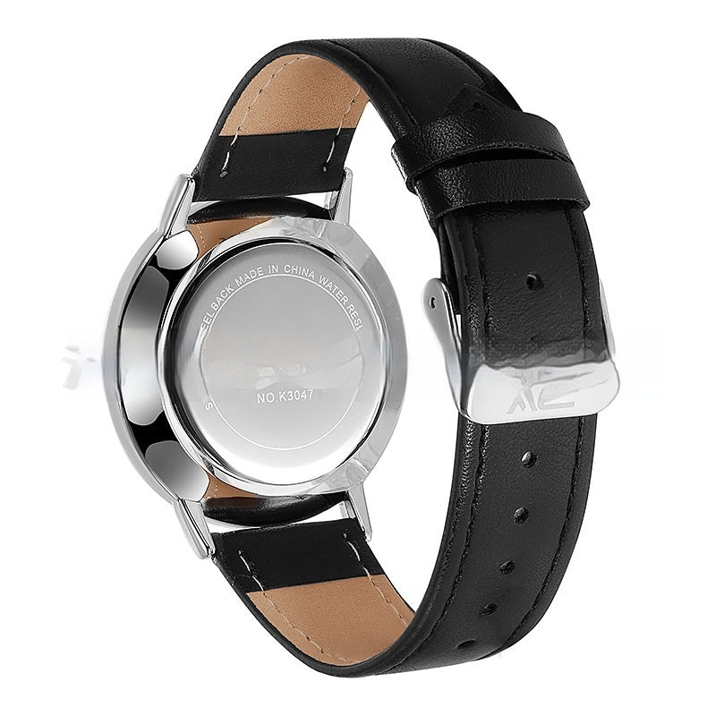 Ultra-Thin Minimalist Watch - Vintage Arabic Numeral Unisex