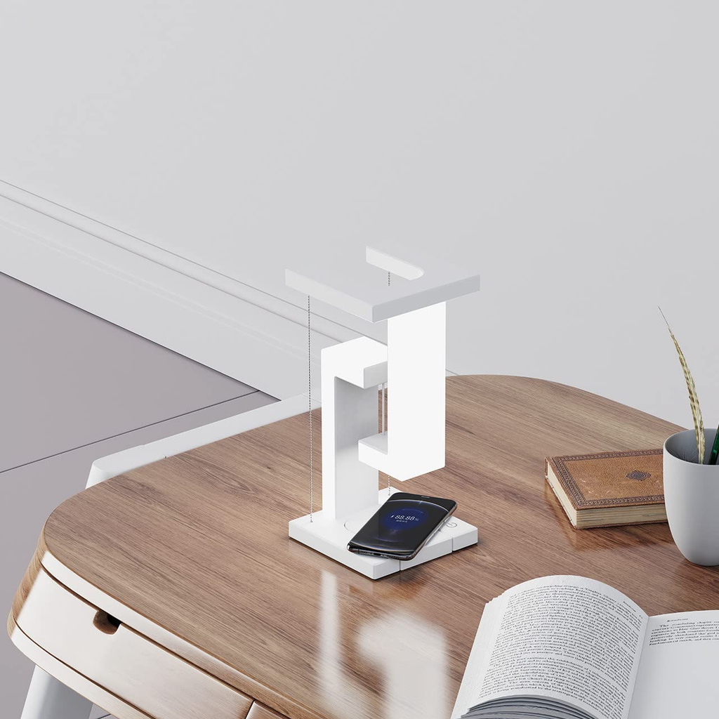 Floating Balance Lamp - Wireless Charging Suspension Table Lamp