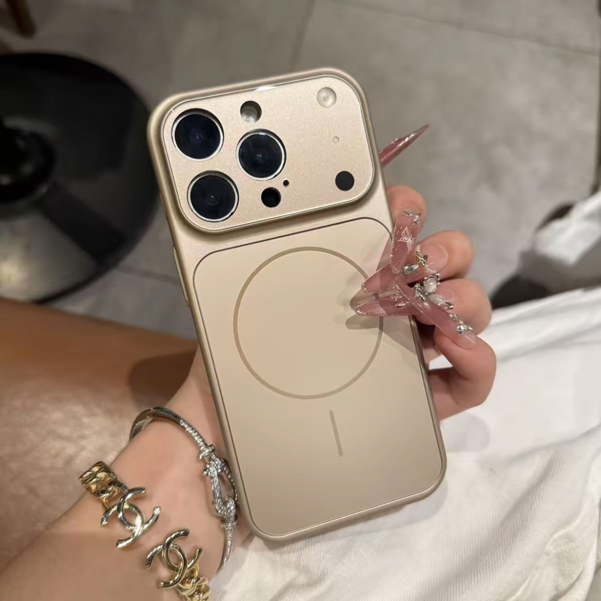 MagSafe iPhone Case - Frosted Glass Magnetic Cover for all Iphones