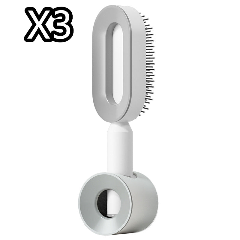 Self-Cleaning Hair Brush - One-Click Massage Scalp Comb