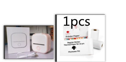 Portable Mini Thermal Label Printer - Bluetooth Photo & Price Tag