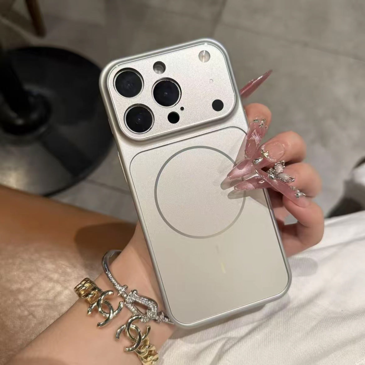 MagSafe iPhone Case - Frosted Glass Magnetic Cover for all Iphones