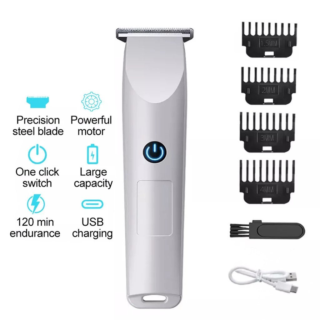 Rechargeable Electric Hair Clipper & Beard Trimmer