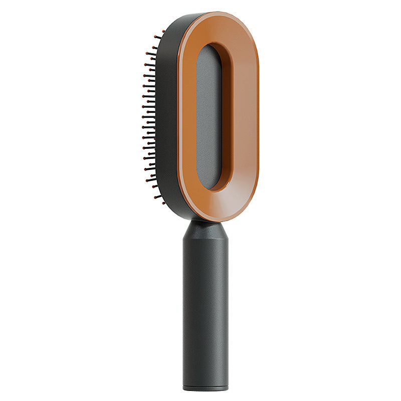 Self-Cleaning Hair Brush - One-Click Massage Scalp Comb