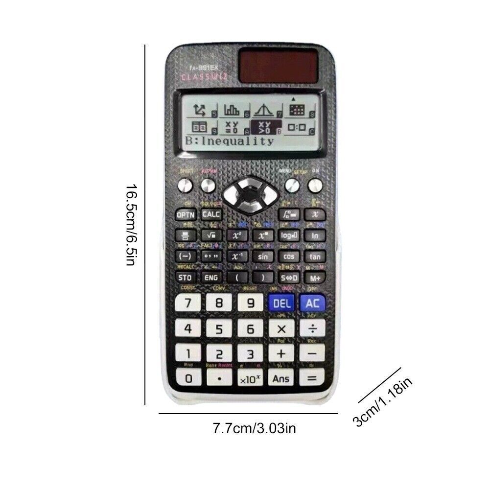 Scientific Calculator- 552 Functions