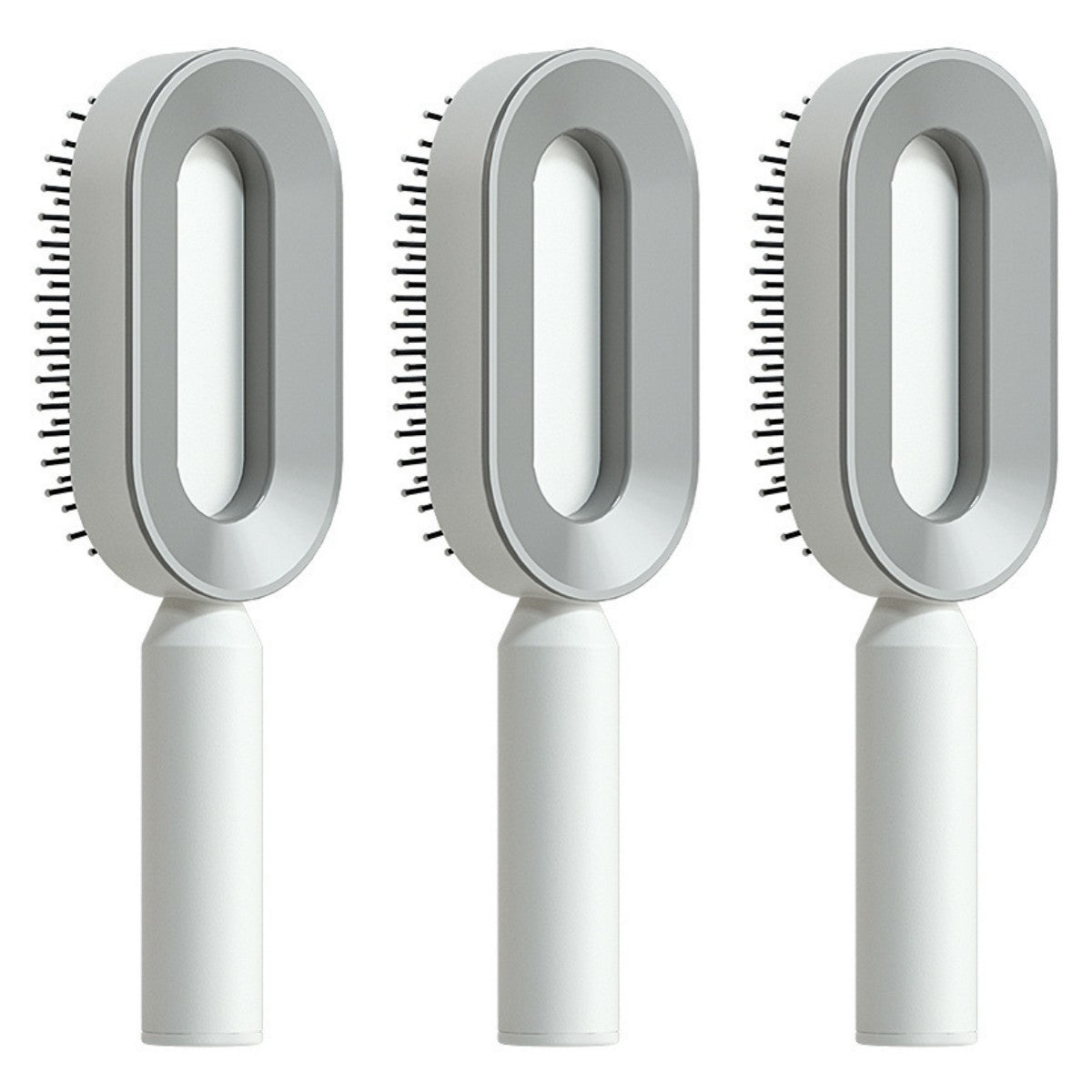 Self-Cleaning Hair Brush - One-Click Massage Scalp Comb