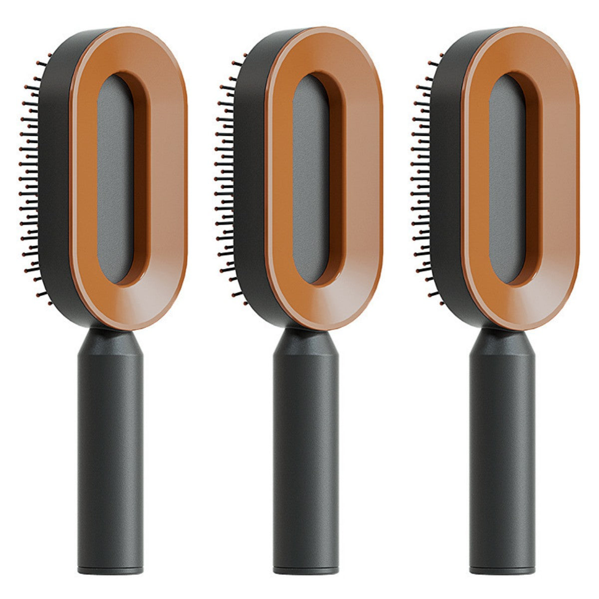 Self-Cleaning Hair Brush - One-Click Massage Scalp Comb