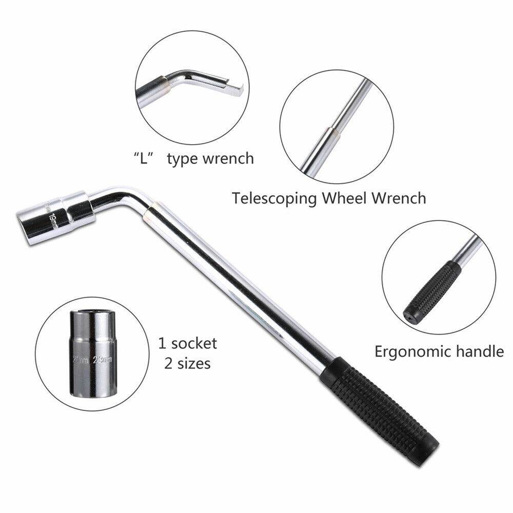 Scissor Jack & Extendable Wheel Wrench Set 2.5T