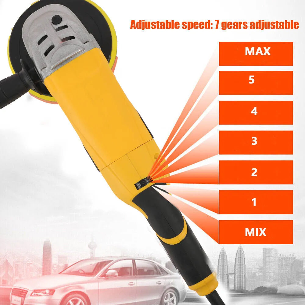 2000W Electric Car Polisher & Sander Kit