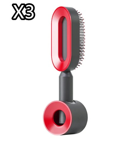 Self-Cleaning Hair Brush - One-Click Massage Scalp Comb