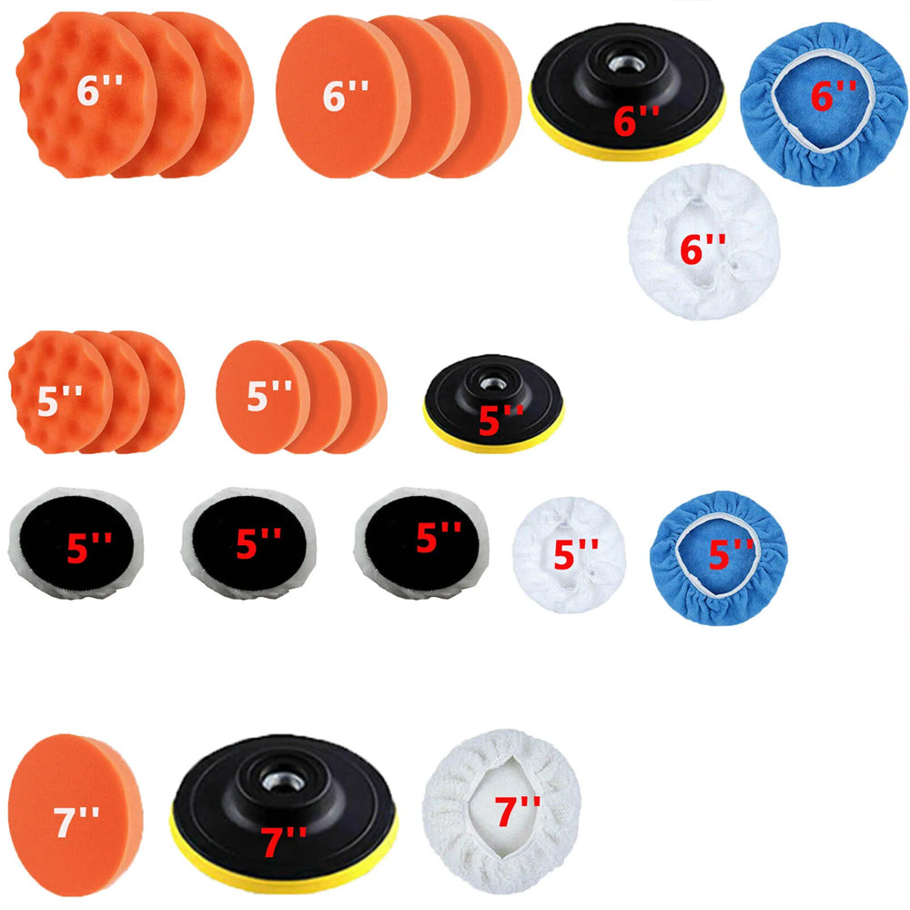 2000W Electric Car Polisher & Sander Kit