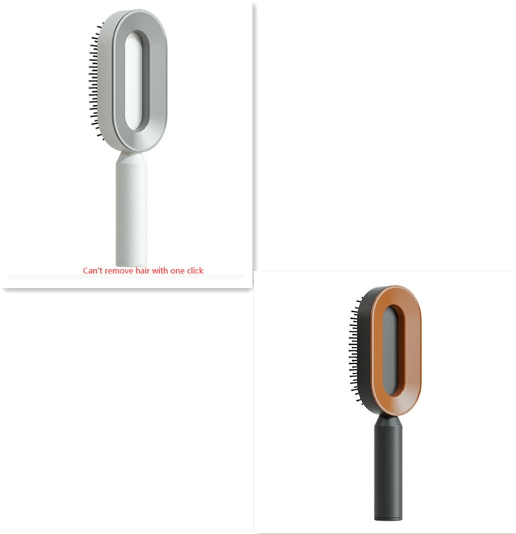 Self-Cleaning Hair Brush - One-Click Massage Scalp Comb