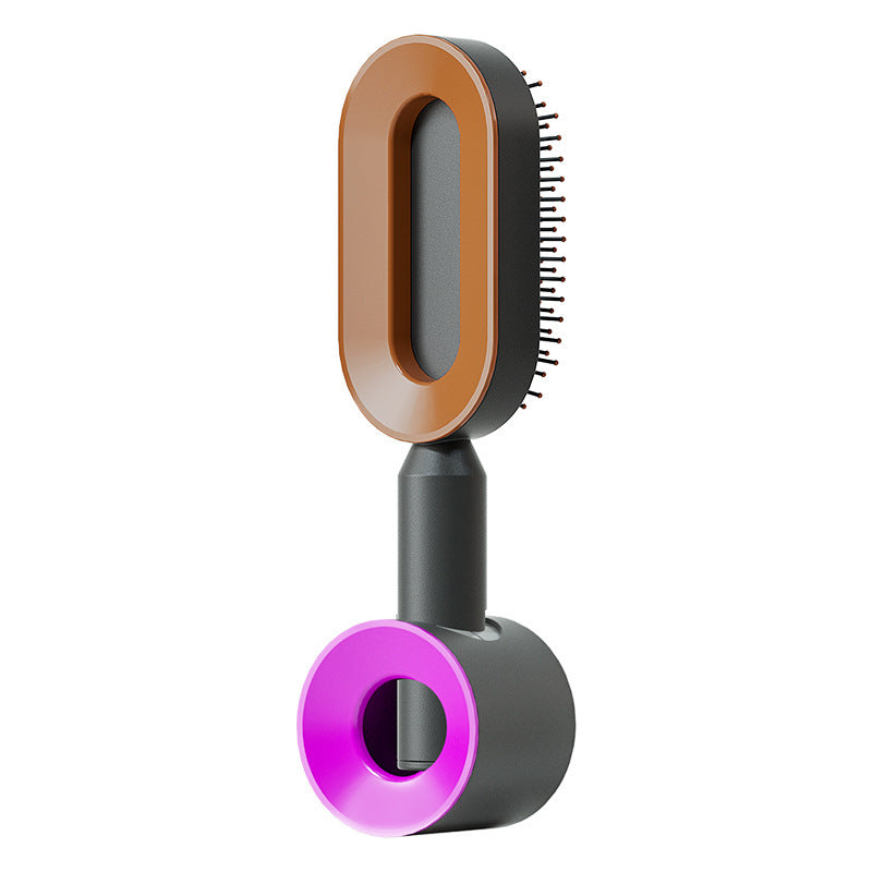 Self-Cleaning Hair Brush - One-Click Massage Scalp Comb